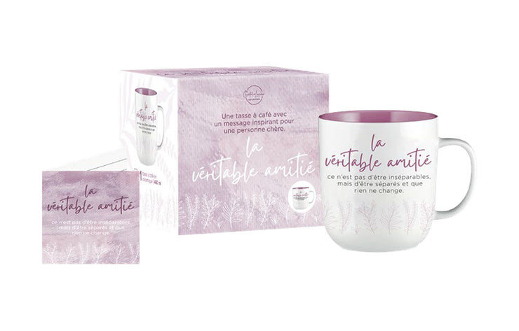 Tasse avec Boite Amitié Chantal Lacroix