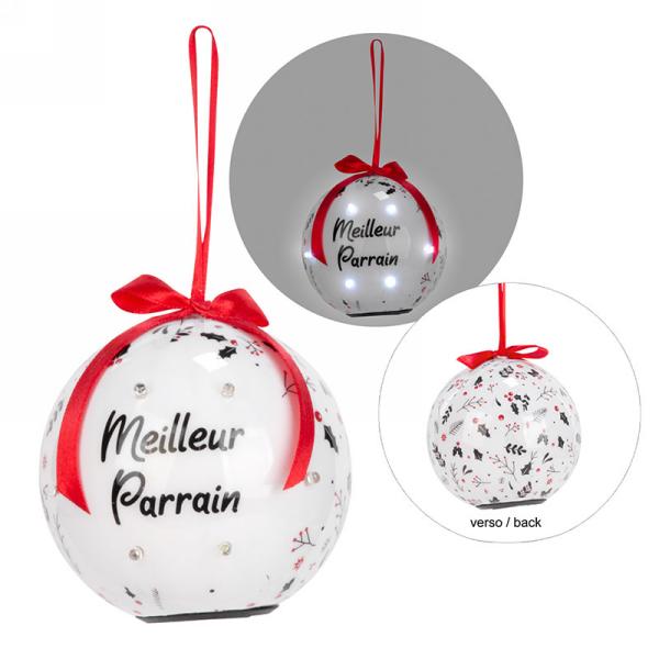 Boule lumineuse Meilleur Parrain