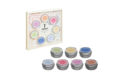 Coffrets bougies 7 Chakras