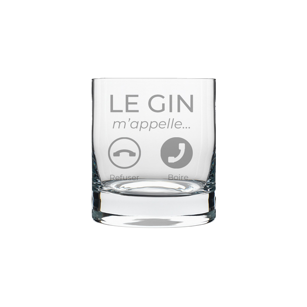 Verre Le Gin m’appelle