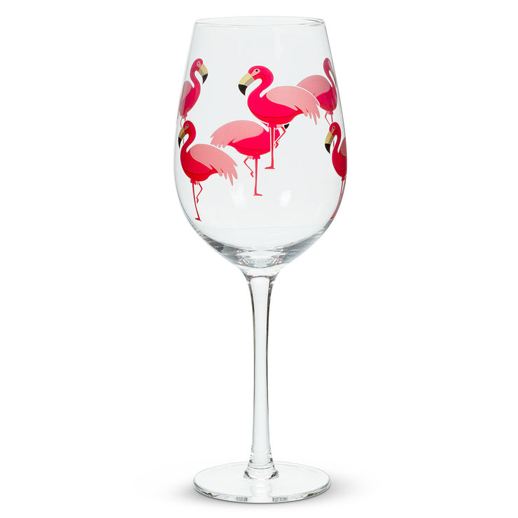 Coupe de Vin Flamant Rose