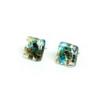 Boucle D'Oreilles Créart Motifs Multi Aqua