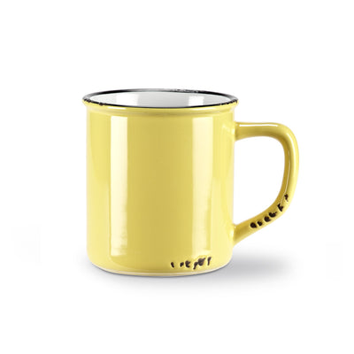 Tasse Enamel Jaune