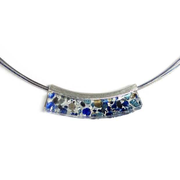 Pendentif Créart Axia Bleu
