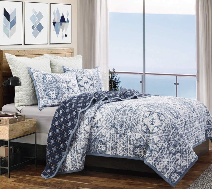 Caravel Courtepointe Double/Queen 90x90 et autres formats