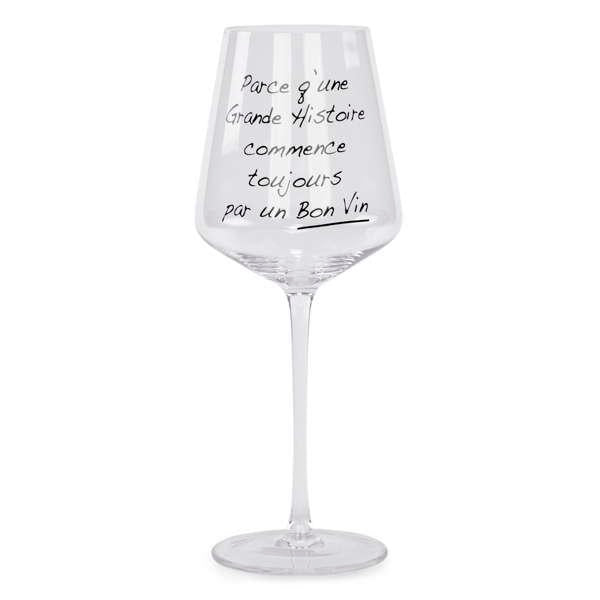Verre de vin Grande Histoire