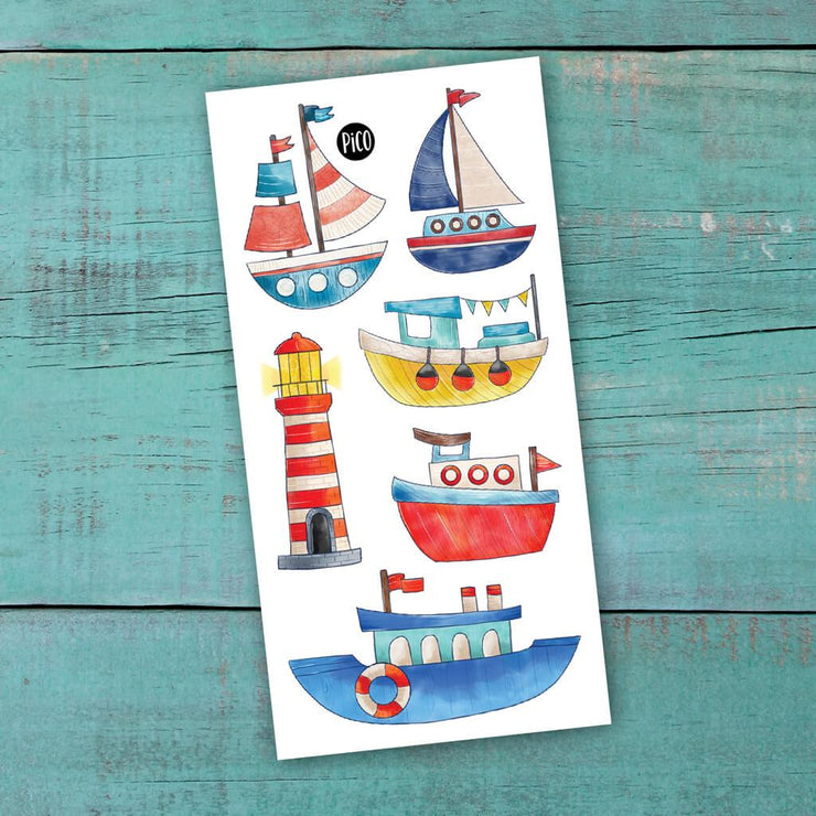 Tatouages Temporaires Bateaux