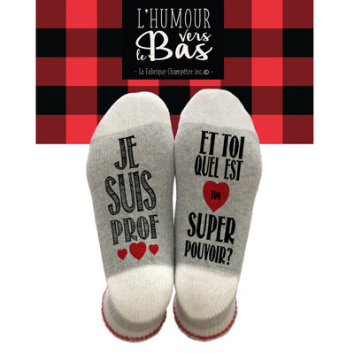 Bas Je suis prof et toi quel est ton super pouvoir?