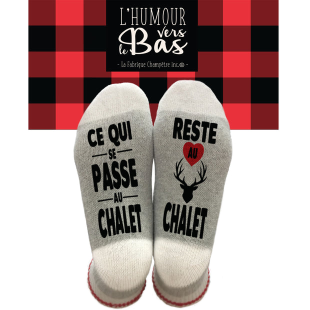 Bas Ce qui se passe au chalet reste au chalet