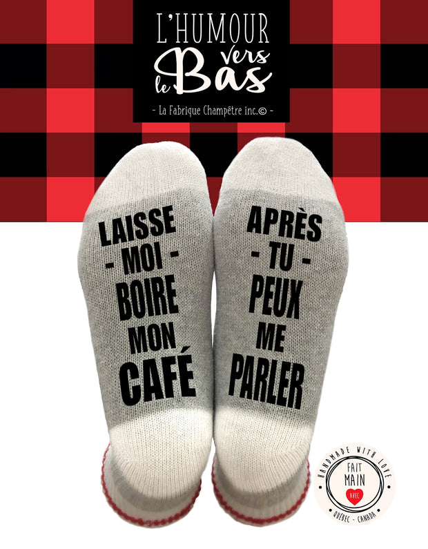 Bas Laisse moi boire mon café après tu peux me parler