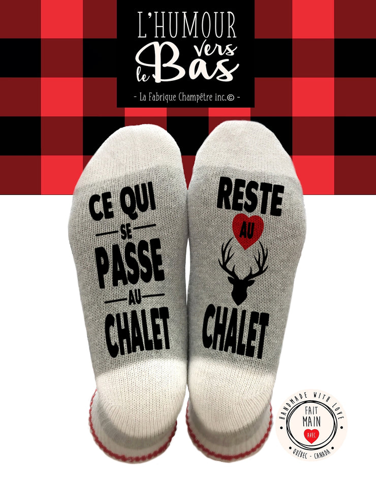 Bas Ce qui se passe au chalet reste au chalet