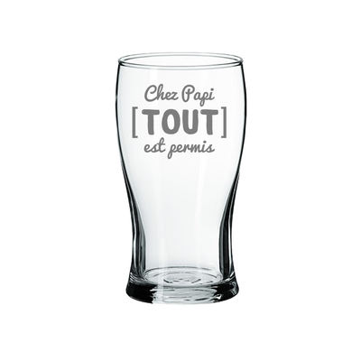 Verre De Bière Chez Papi