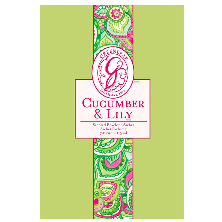 Cucumber Lily Sachet odorant parfumé