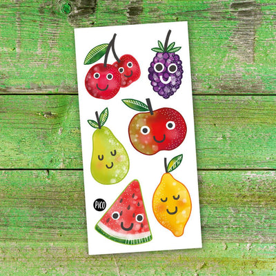 Tatouages Temporaires Fruits