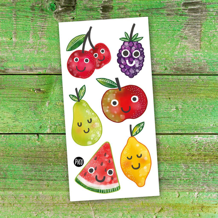 Tatouages Temporaires Fruits