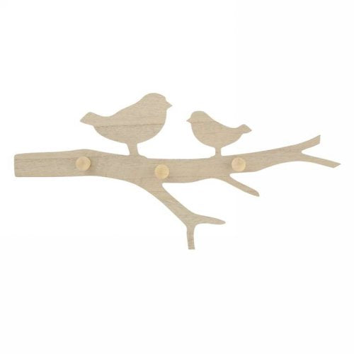 Crochet D'Oiseaux en bois