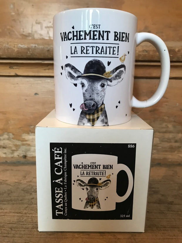 Tasse c'est vachement bien la retraite