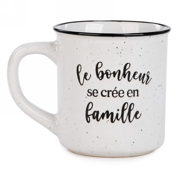 Tasse Le Bonheur Se Crée En Famille