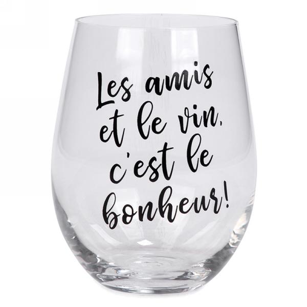 Verre vin Les Amis Et Le Vin
