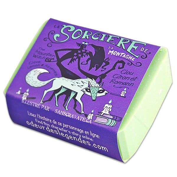Savon La Sorcière De La Montagne. Clou ,Citon Et Romarin