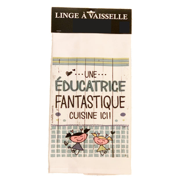 Linge à vaisselle Éducatrice fantastique