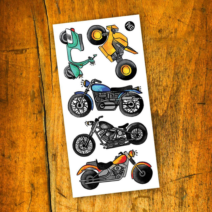 Tatouages Temporaires Motos