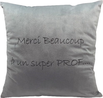 Coussin Merci Beaucoup à un super prof