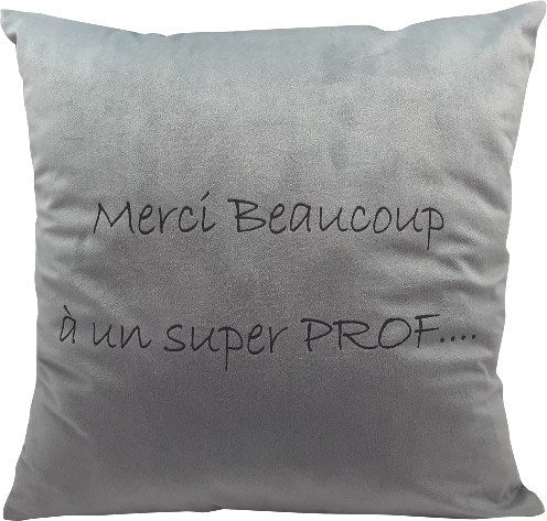 Coussin Merci Beaucoup à un super prof