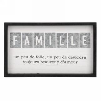 Plaque Famille
