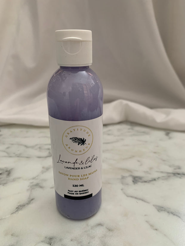 Savon Pour Les Mains Lavande Et Lilas