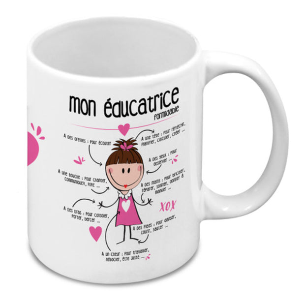 Tasse mon éducatrice formidable