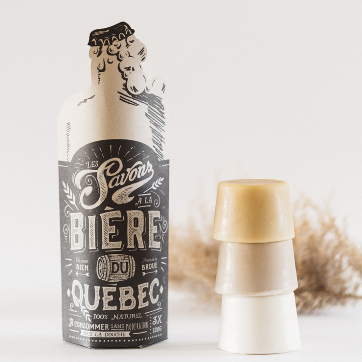Trio De Savons À La Bière