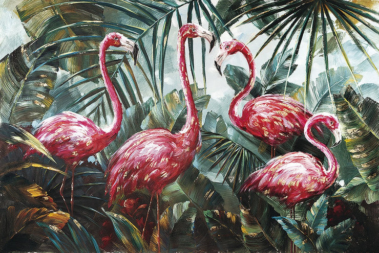 Cadre Flamants