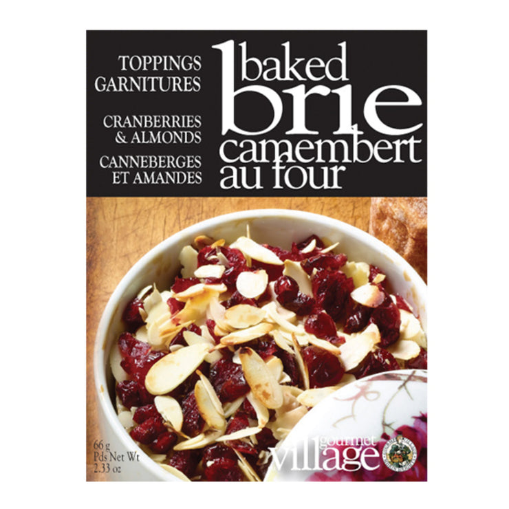 Garniture à fromage Canneberges et Amandes