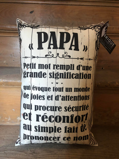 Coussin Papa