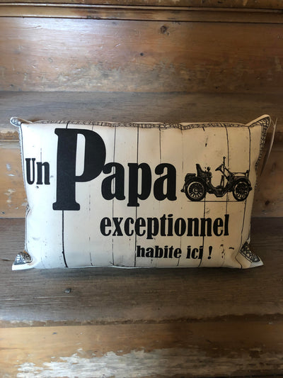 Coussin Un Papa Exceptionnel