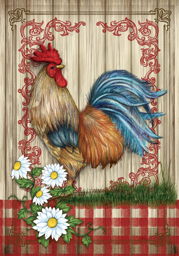Drapeau Coq 12x18