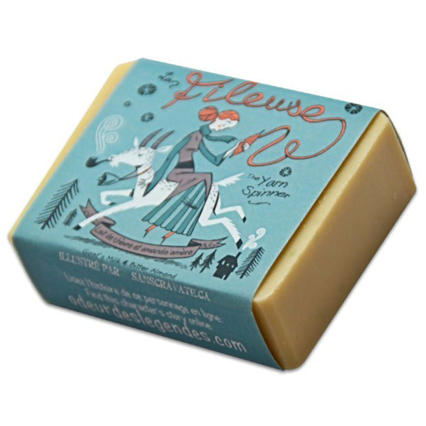 LA FILEUSE - Savon lait de chèvre et amande