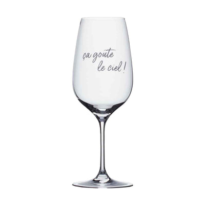 Verre de vin Ça Goûte Le Ciel!