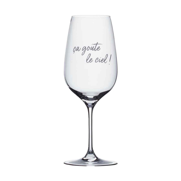 Verre de vin Ça Goûte Le Ciel!
