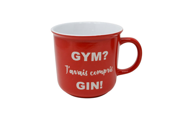 Tasse Gym? J'avais compris Gin