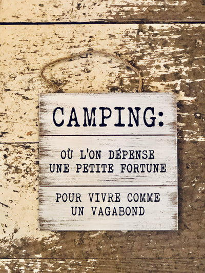 Affiche Camping