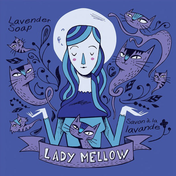 LADY MELLOW - Savon bois de rose et lavande