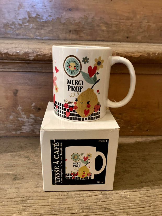 Tasse Merci Prof