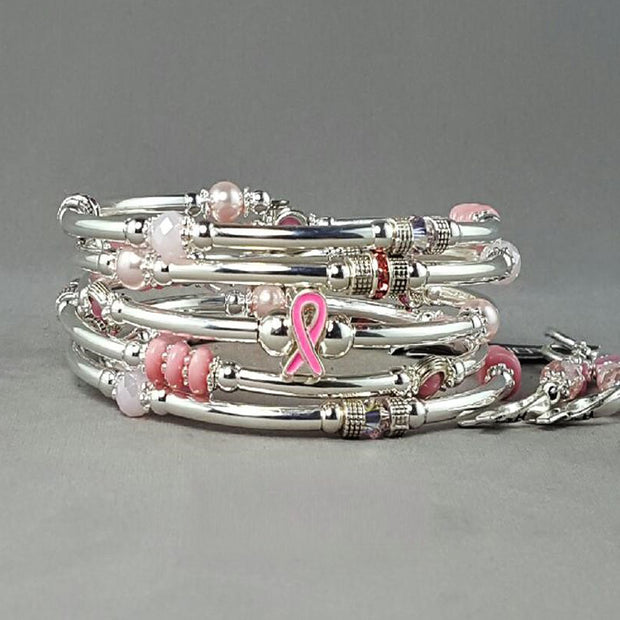 Ensemble bracelet serpentin petites pierres Marie-France Carrière