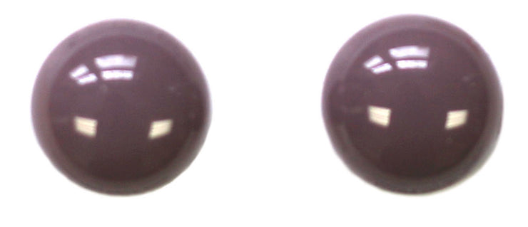 Boucle D'Oreilles Créart Ronde Prune