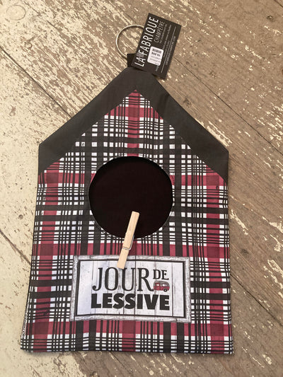 Sac Pour Épingles Jour de Lessive