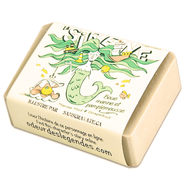 LA SIRÈNE - Savon boue marine et pamplemousse