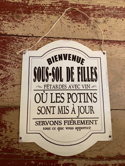 Affiche Sous-Sol De Filles