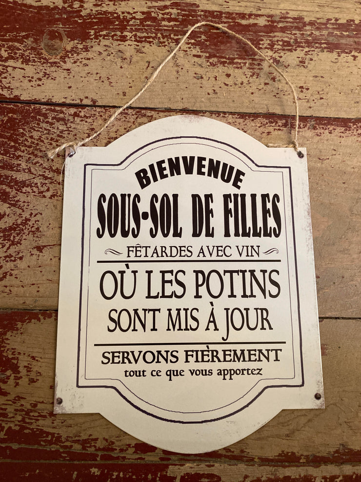 Affiche Sous-Sol De Filles